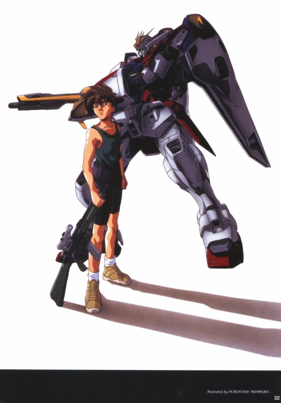 Otaku Gallery  / Art Books / Gundam Wing - Memorials II (The Legend Of Forever) / 033.jpg